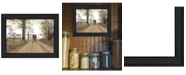Trendy Decor 4U Headin' Home By Billy Jacobs, Printed Wall Art, Ready to hang, Black Frame, 19" x 15"